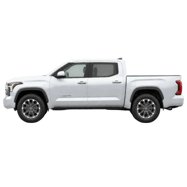 2026 Toyota Tundra in Silber, Ansicht: Seite (nach links gerichtet)
