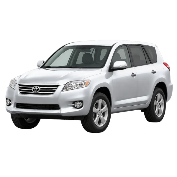 Toyota Vanguard 2011 en plateado, vista frontal tres cuartos (hacia la izquierda)
