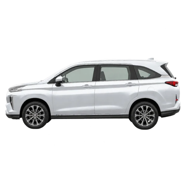 2022 Toyota Veloz in Silber, Ansicht: Seite (nach links gerichtet)
