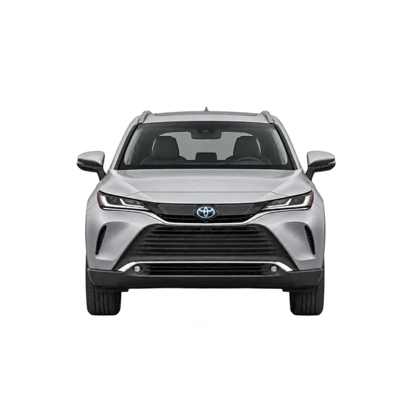 Toyota Venza 2021 en plateado, vista frontal