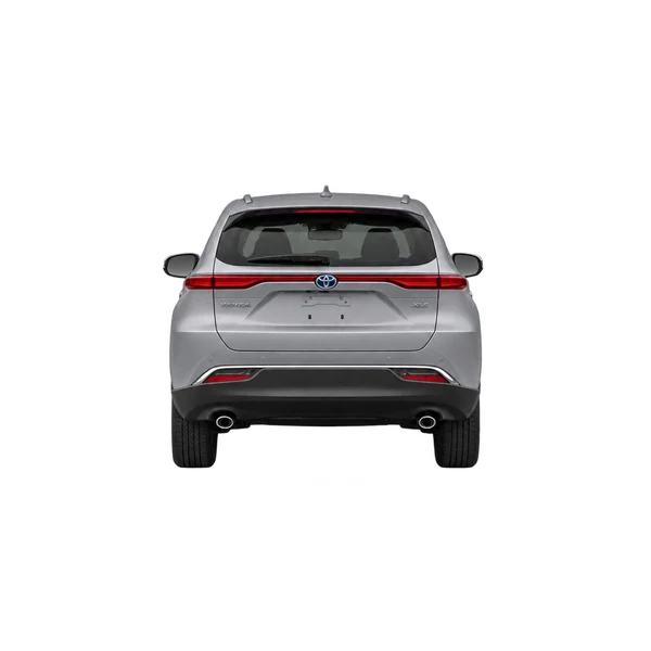 Toyota Venza 2021 en plateado, vista trasera