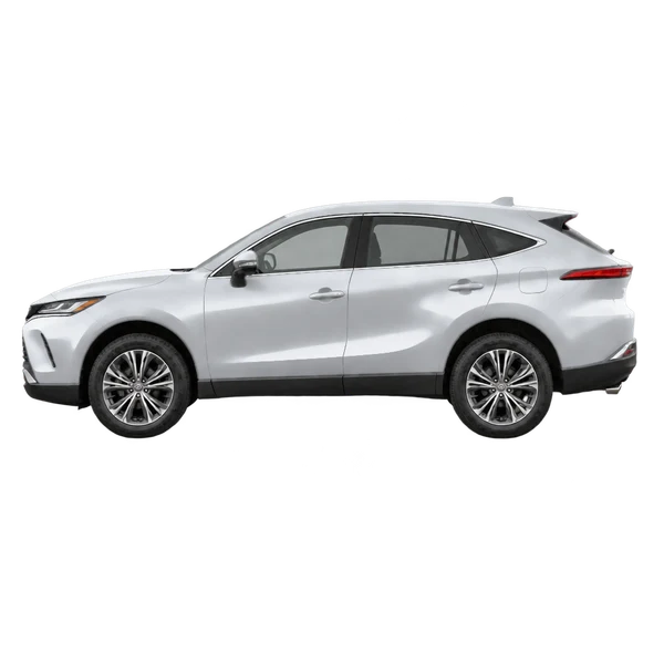 2022 Toyota Venza in Silber, Ansicht: Seite (nach links gerichtet)