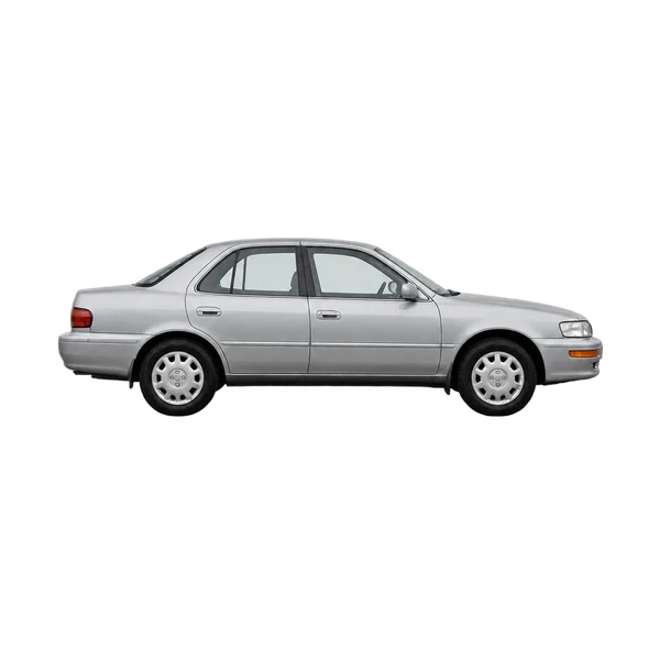 1995 Toyota Vista in Silber, Ansicht: Seite (nach rechts gewandt)