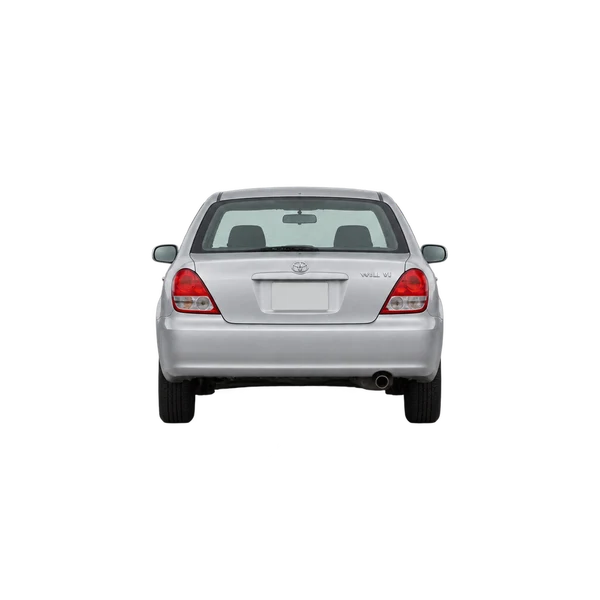 Toyota Will VI 2000 argent, vue arrière