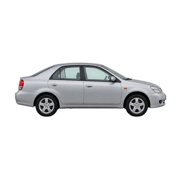 Toyota Will VI 2000 argent, vue profil (tourné vers la droite)