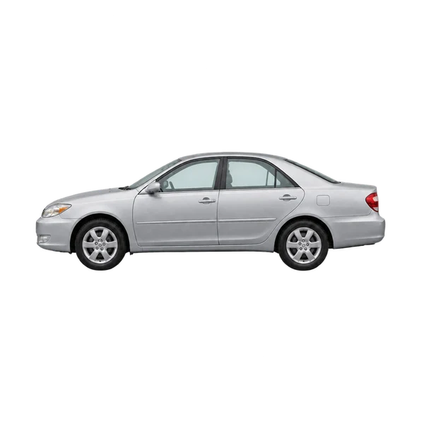2005 Toyota Will in Silber, Ansicht: Seite (nach links gerichtet)