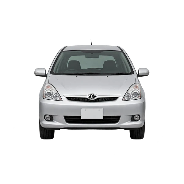 シルバーの2005 Toyota Wish（正面ビュー）