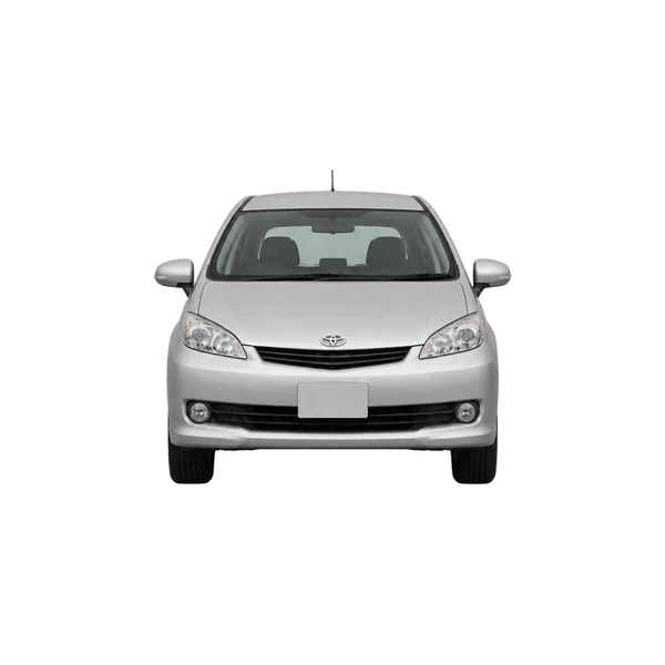 シルバーの2010 Toyota Wish（正面ビュー）