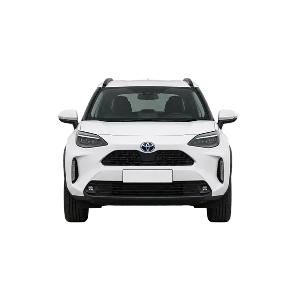 2021 Toyota Yaris Cross in weiß, Ansicht: Front