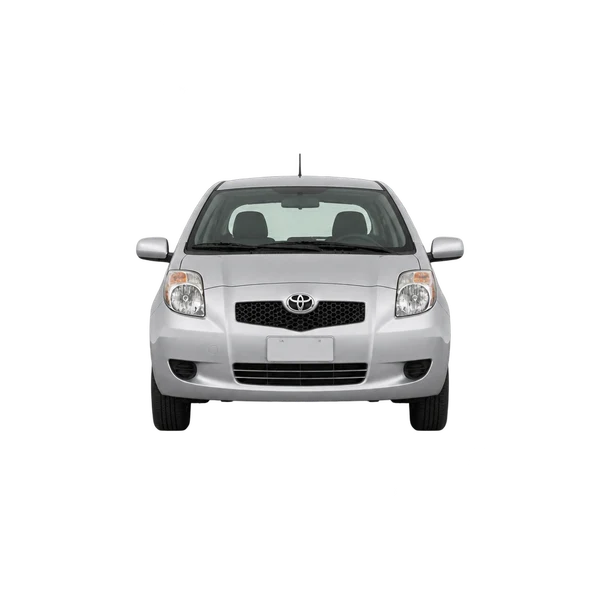2005 Toyota Yaris in Silber, Ansicht: Front
