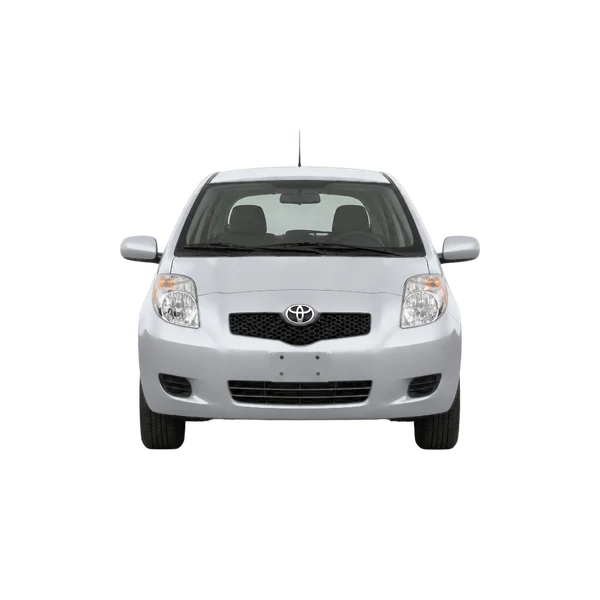 2006 Toyota Yaris in Silber, Ansicht: Front