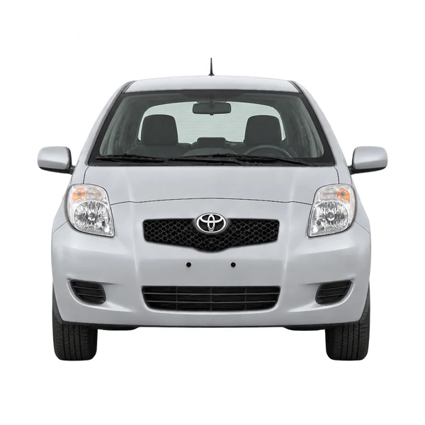 2011 Toyota Yaris in Silber, Ansicht: Front