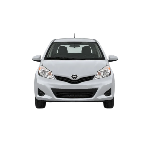 2013 Toyota Yaris in Silber, Ansicht: Front