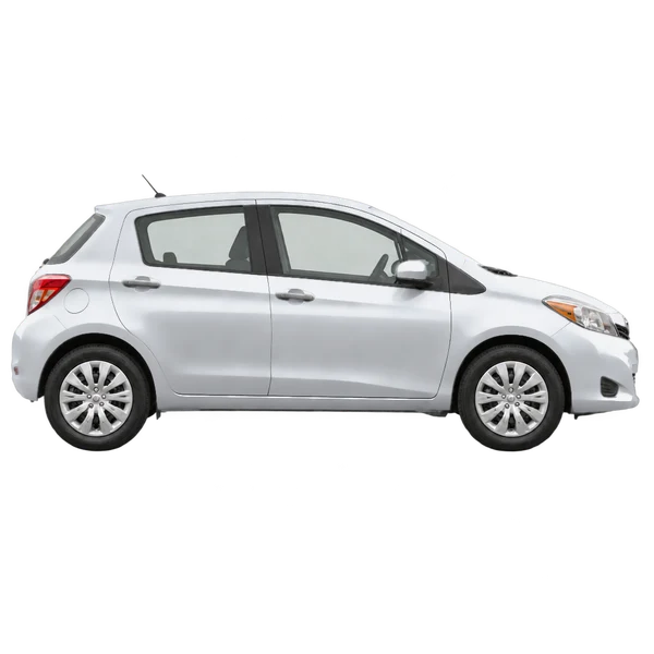 2013 Toyota Yaris in Silber, Ansicht: Seite (nach rechts gewandt)
