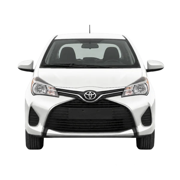 2017 Toyota Yaris in weiß, Ansicht: Front