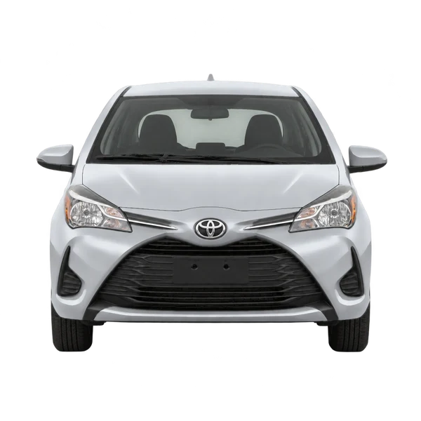 2024 Toyota Yaris in Silber, Ansicht: Front