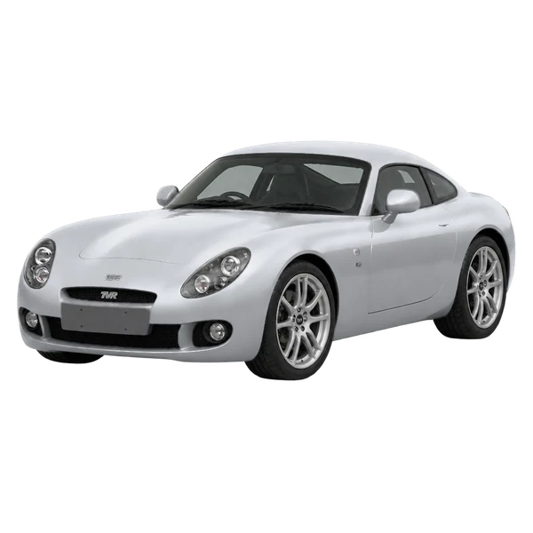TVR Tamora 2009 argent, vue trois-quarts avant (orienté vers la gauche)