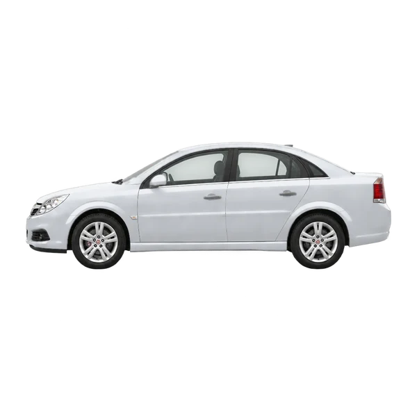 2007 Vauxhall Vectra in Silber, Ansicht: Seite (nach links gerichtet)