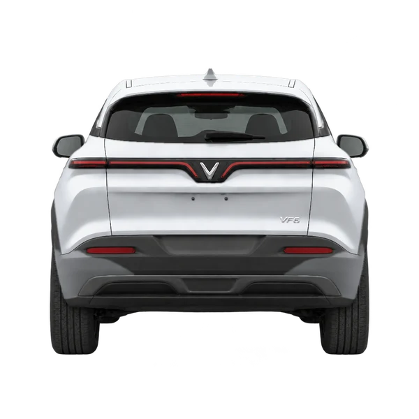 2025 VinFast VF6 in Silber, Ansicht: Heck