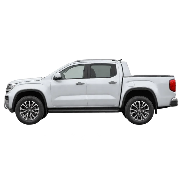 2023 Volkswagen Amarok in Silber, Ansicht: Seite (nach links gerichtet)