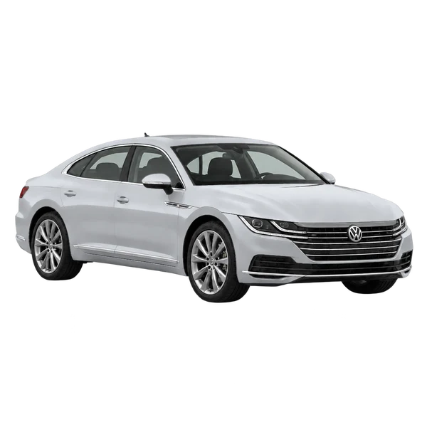 2021 Volkswagen Arteon in Silber, Ansicht: Dreiviertelansicht vorne (nach rechts)