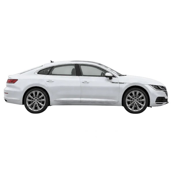 2022 Volkswagen Arteon in Silber, Ansicht: Seite (nach rechts gewandt)