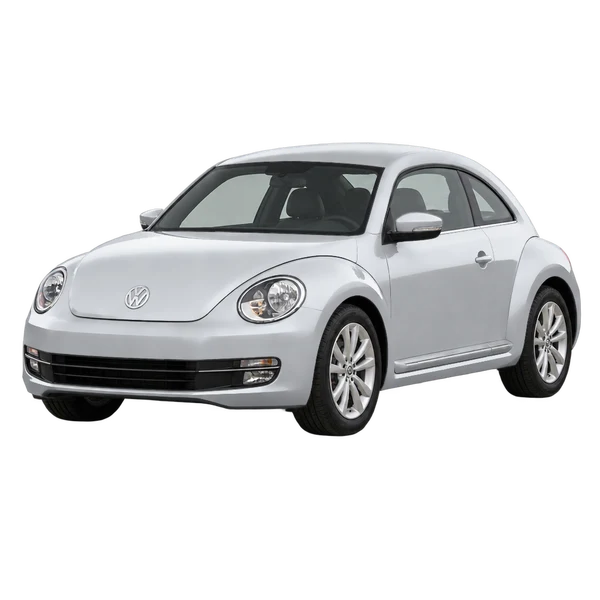 Volkswagen Beetle 2013 argent, vue trois-quarts avant (orienté vers la gauche)