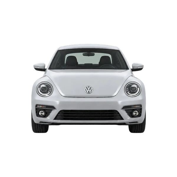 2026 Volkswagen Beetle in Silber, Ansicht: Front