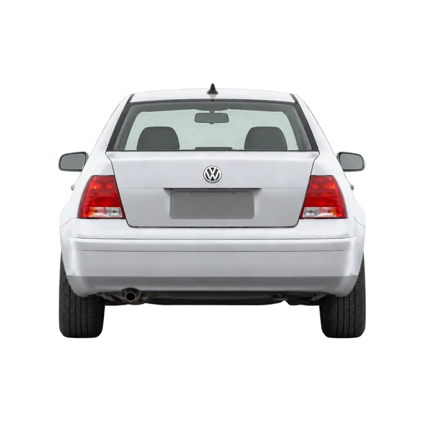 Volkswagen Bora 2002 en plateado, vista trasera