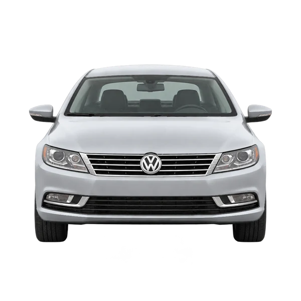 Volkswagen CC 2013 باللون فضي، منظر أمامي