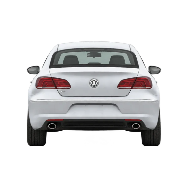 Volkswagen CC 2013 باللون فضي، منظر من الخلف