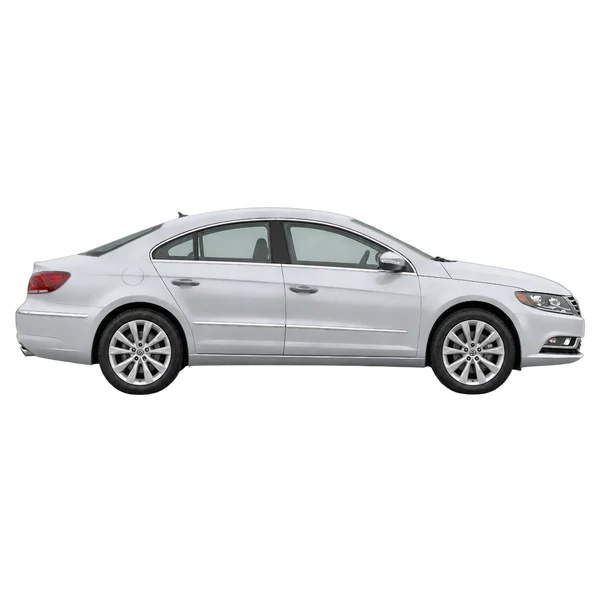 Volkswagen CC 2013 باللون فضي، منظر منظر جانبي (باتجاه اليمين)