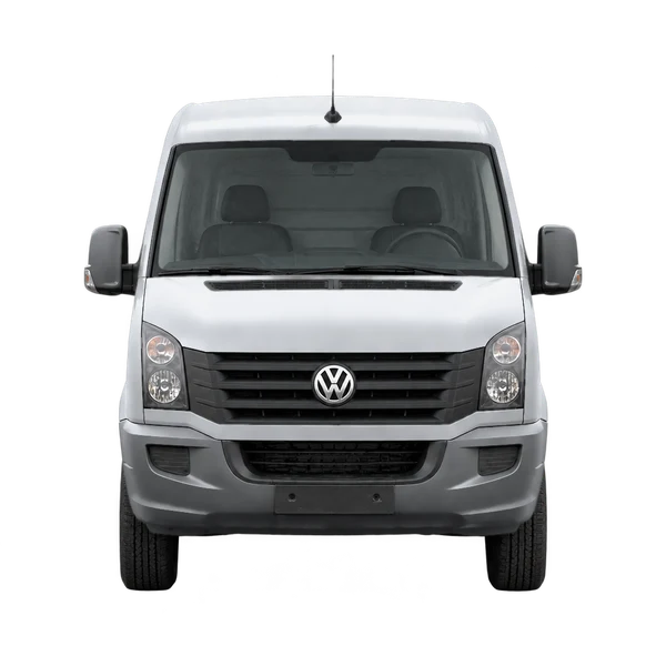 2011 Volkswagen Crafter in Silber, Ansicht: Front