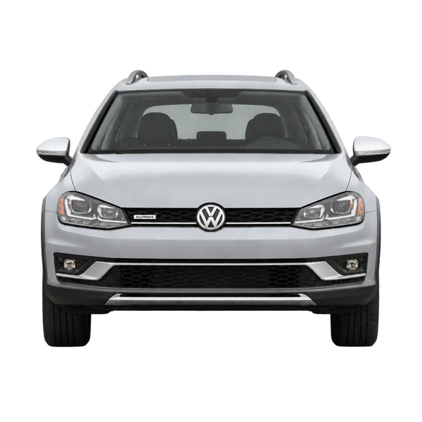 2017 Volkswagen Golf Alltrack in Silber, Ansicht: Front