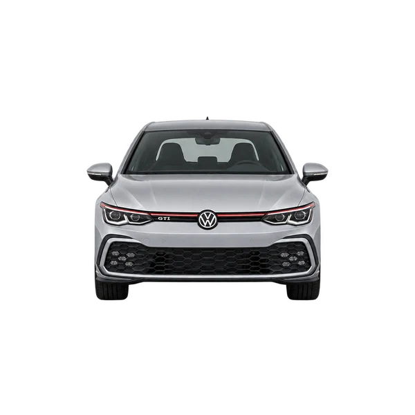 silver 2027 Volkswagen Golf GTI front view