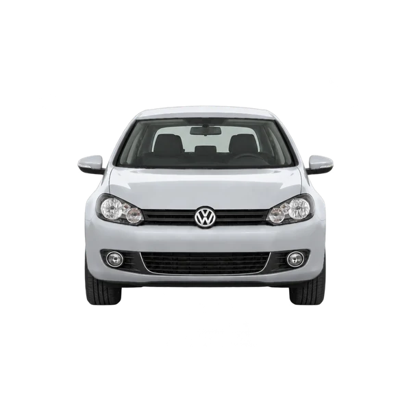 2011 Volkswagen Golf VI in Silber, Ansicht: Front