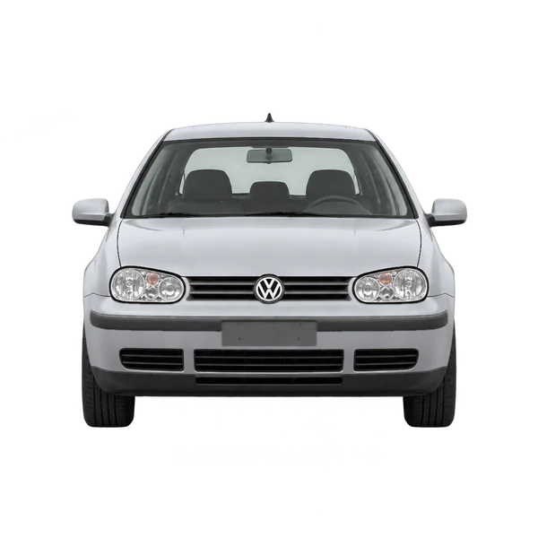 silver 2002 Volkswagen Golf front view