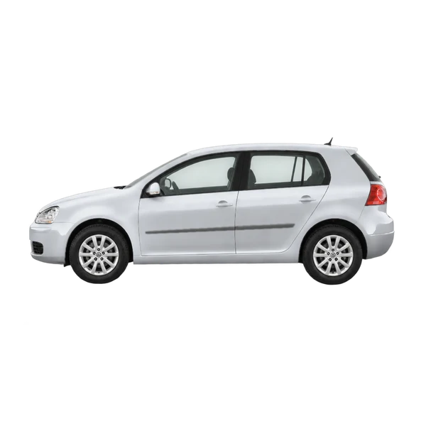 2008 Volkswagen Golf in Silber, Ansicht: Seite (nach links gerichtet)