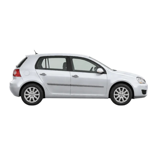 2008 Volkswagen Golf in Silber, Ansicht: Seite (nach rechts gewandt)