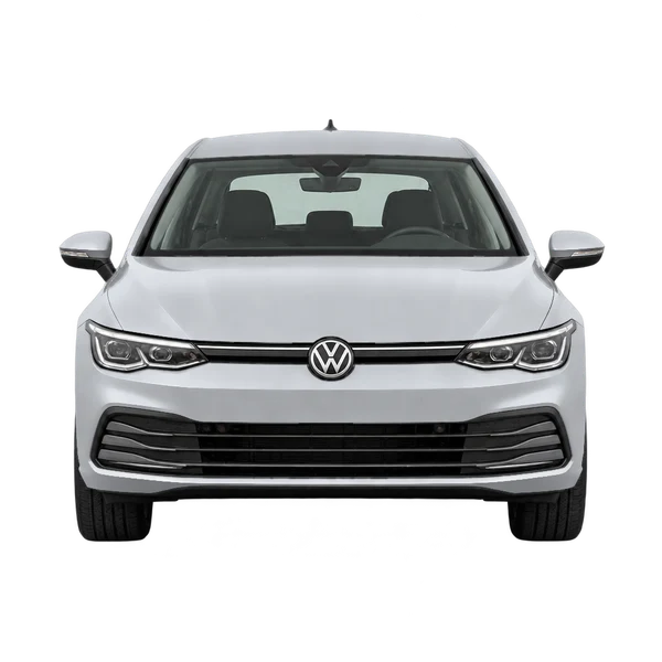 silver 2022 Volkswagen Golf front view