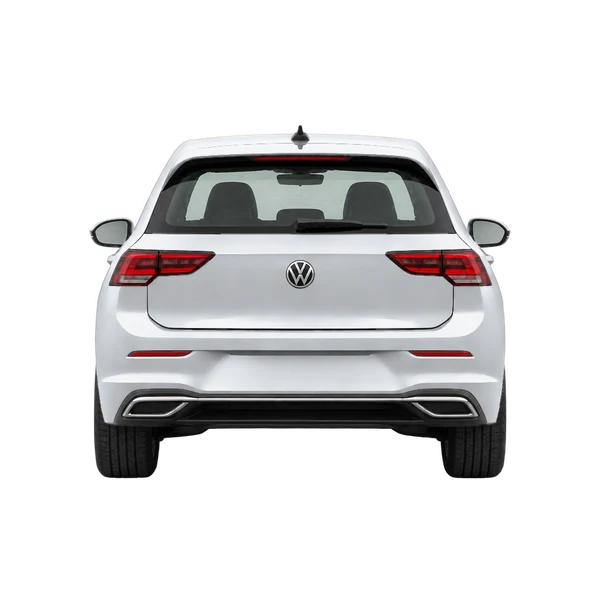 silver 2022 Volkswagen Golf rear view