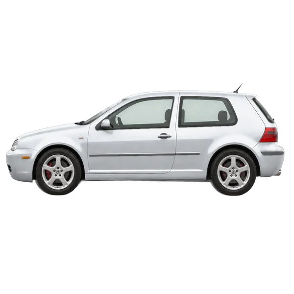2003 Volkswagen GTI in Silber, Ansicht: Seite (nach links gerichtet)