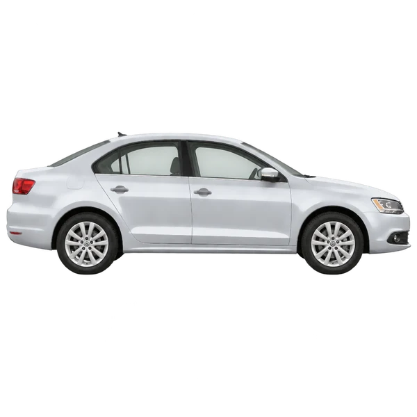 Volkswagen Jetta 2012 argent, vue profil (tourné vers la droite)