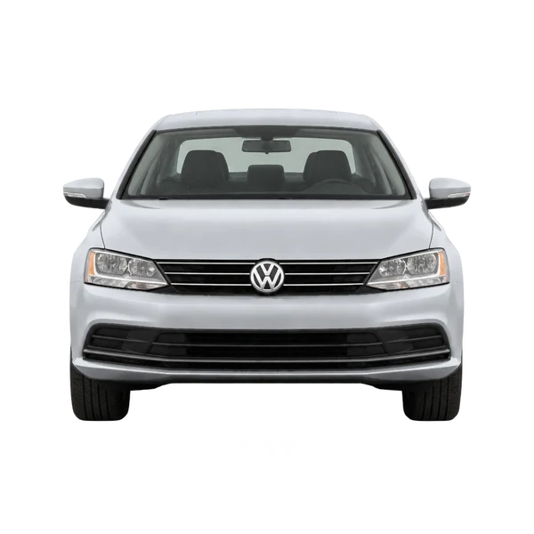 silver 2018 Volkswagen Jetta front view