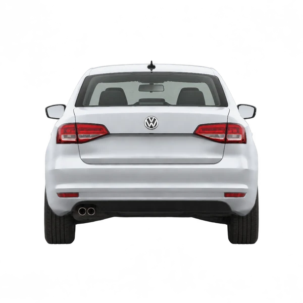 silver 2018 Volkswagen Jetta rear view