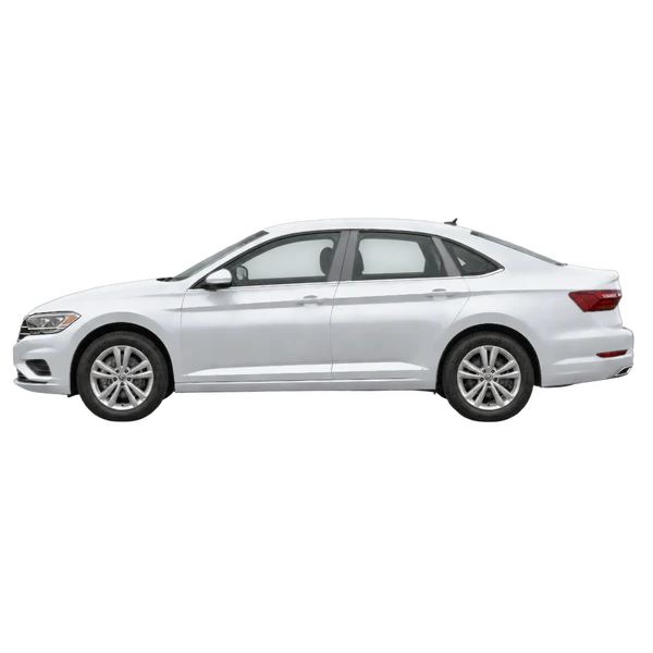2020 Volkswagen Jetta in Silber, Ansicht: Seite (nach links gerichtet)