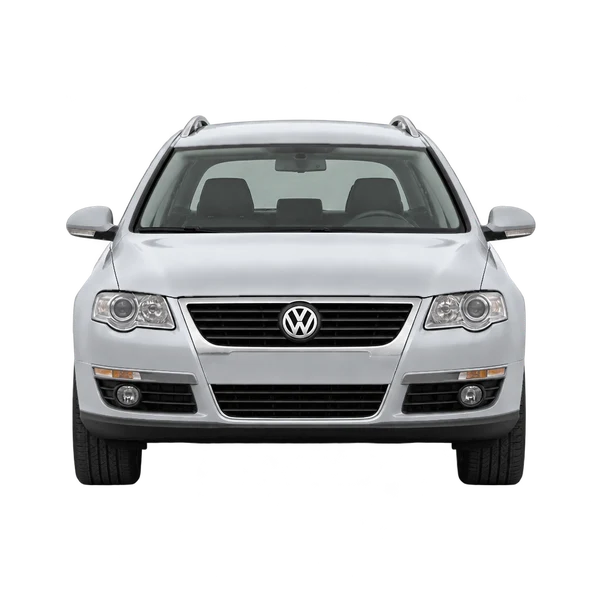 2008 Volkswagen Passat Variant in Silber, Ansicht: Front