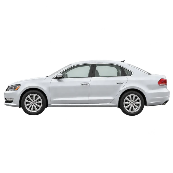 2015 Volkswagen Passat in Silber, Ansicht: Seite (nach links gerichtet)
