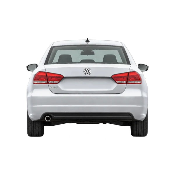 2017 Volkswagen Passat in Silber, Ansicht: Heck
