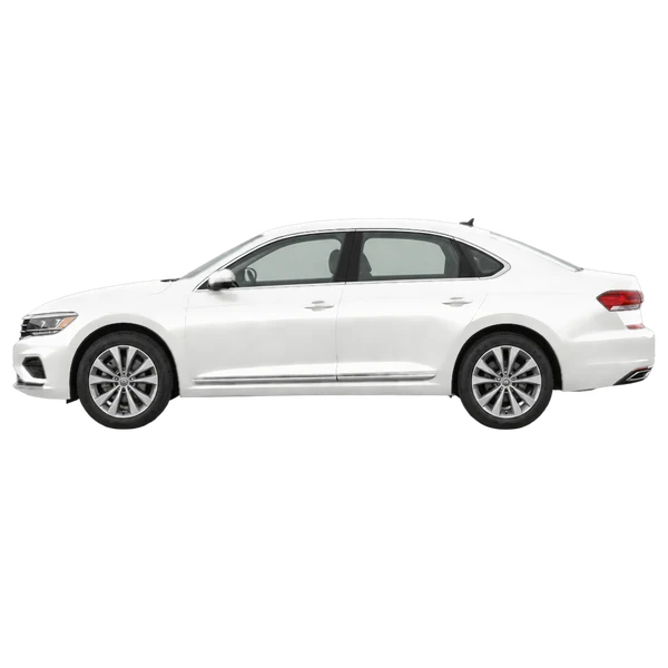 2021 Volkswagen Passat in weiß, Ansicht: Seite (nach links gerichtet)